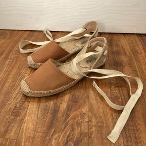 Tan & Cream Espadrilles